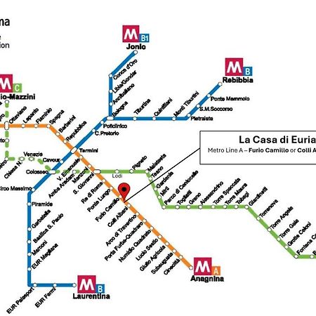La Casa Di Eurialo Apartment โรม ภายนอก รูปภาพ