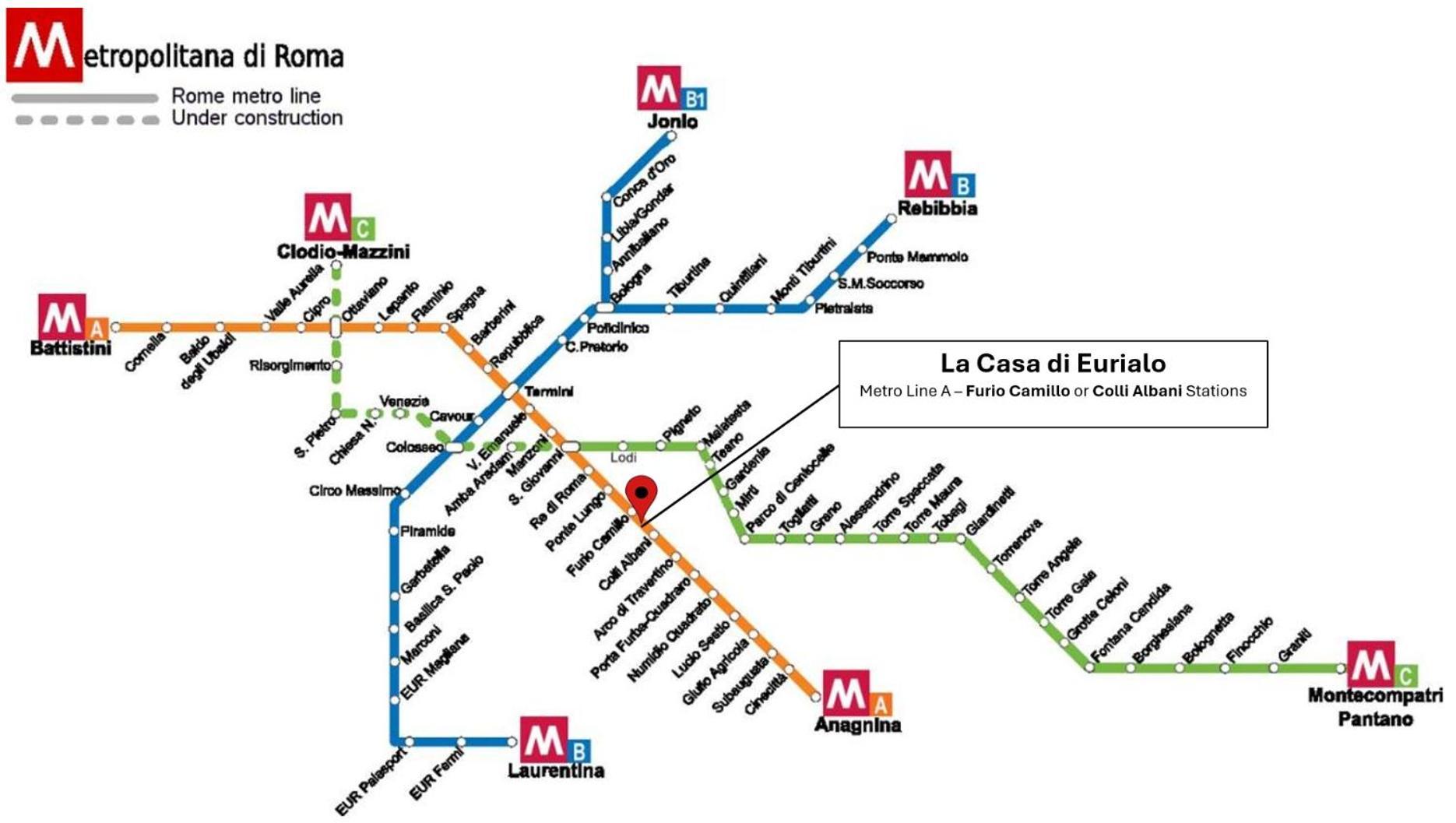 La Casa Di Eurialo Apartment โรม ภายนอก รูปภาพ